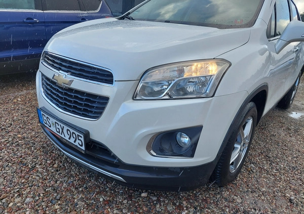 Chevrolet Trax cena 35900 przebieg: 219000, rok produkcji 2013 z Lębork małe 781